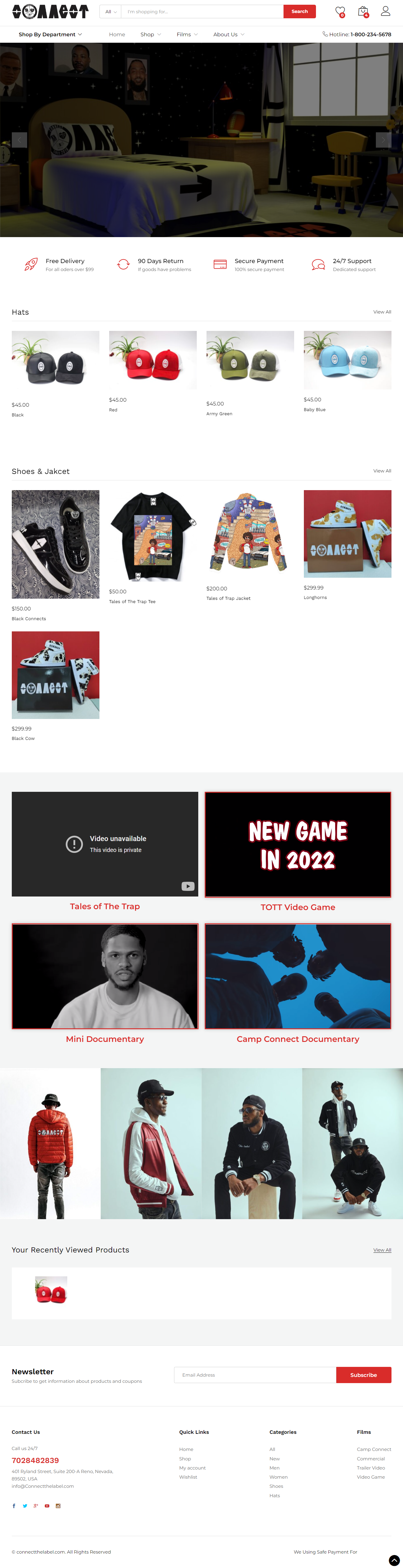 Connectthelabel full page screenshot
