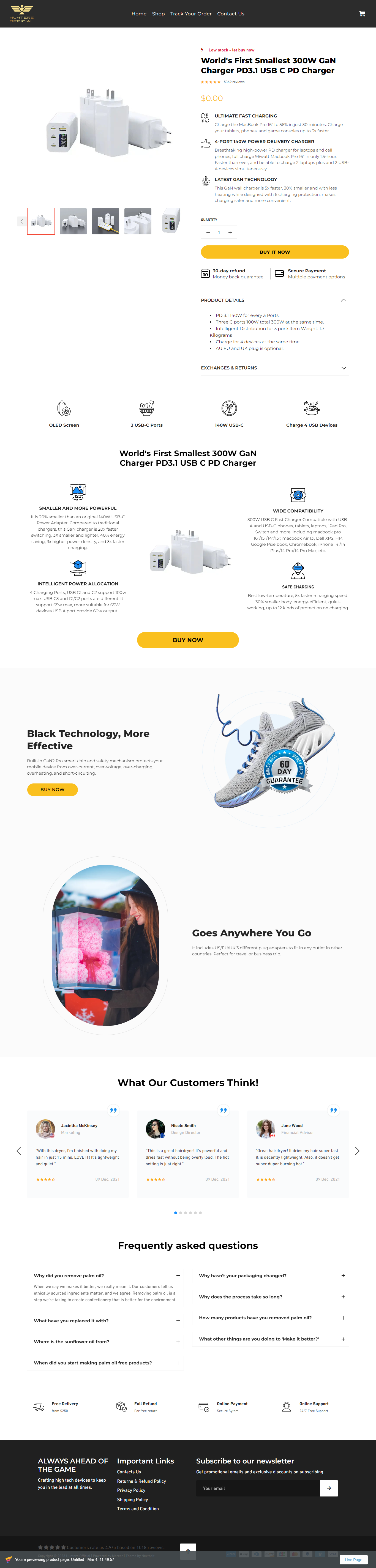 Gym Lions Official Myshopify A Gempages full page screenshot