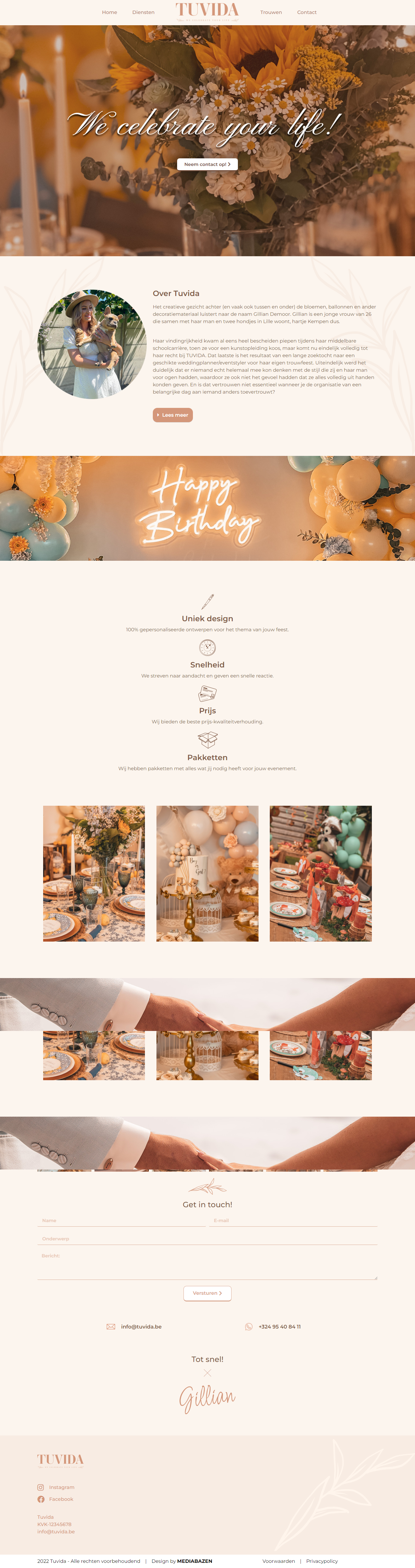Tuvida Be full page screenshot